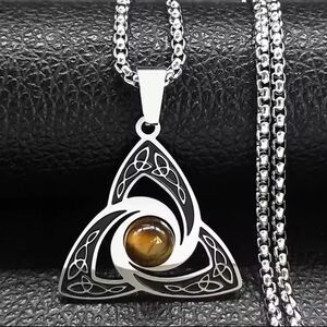 Viking Trinity Knot Necklace